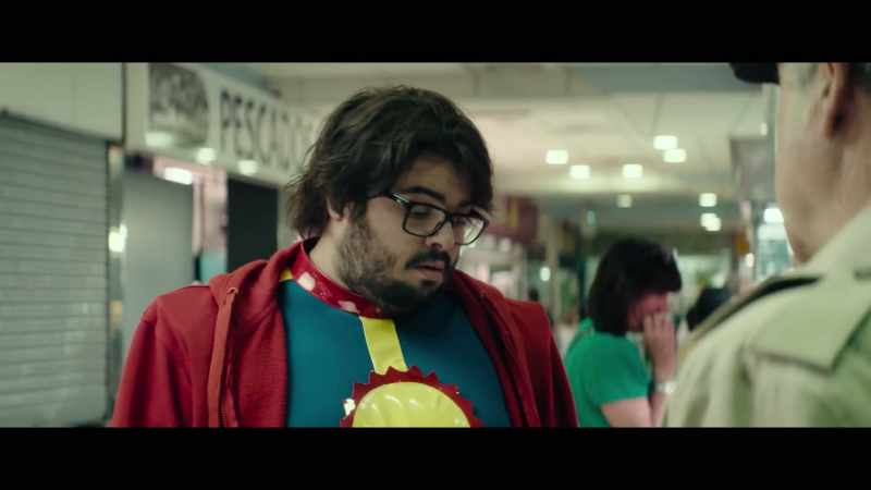 What are you doing here? And what's with the getup, Jorge?