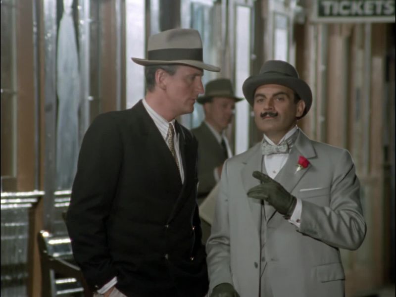 What are we doing here, Poirot?