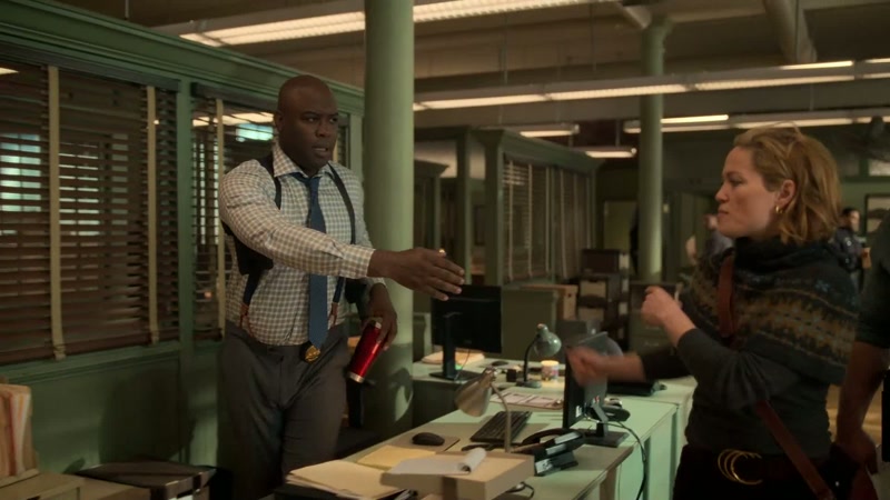 What are you doing here, Polaski? - I talked to Cap about my exam