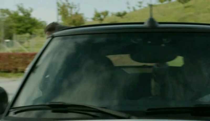 What are you doing in the boot? Just getting some music