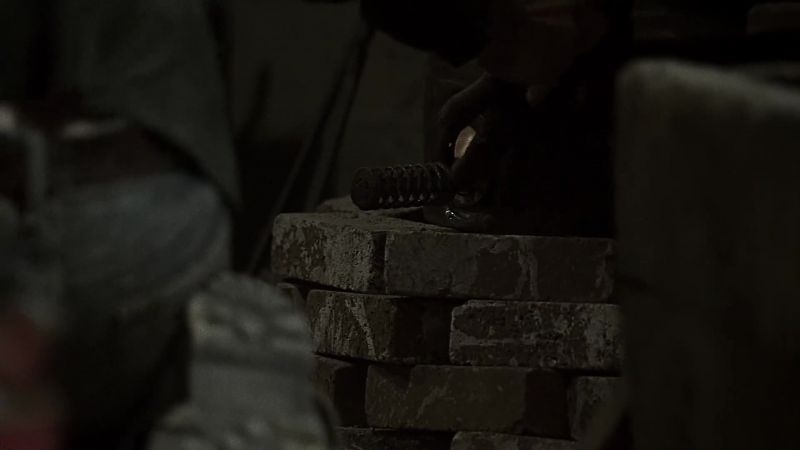 What are you doing? - I've got to stop the bleeding or I could die