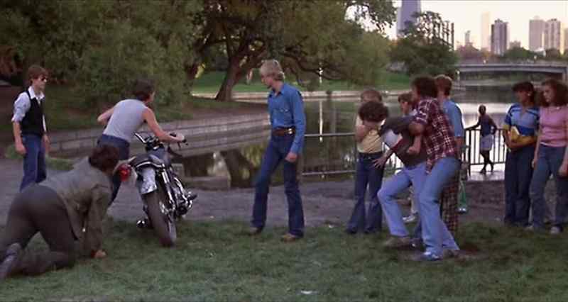 What are you doing, moody? Don't. Put the bike back