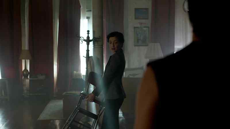 What are you doing with that stool?