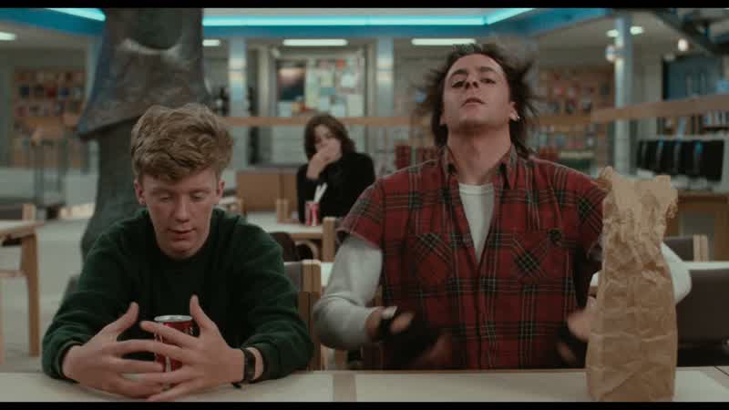 What are we havingUh it's just your standard regular lunch I guessMilk SoupUm that's apple juice I can readPB J with the crusts cut offWell Brian this is a very nutritious lunchAll the food groups are