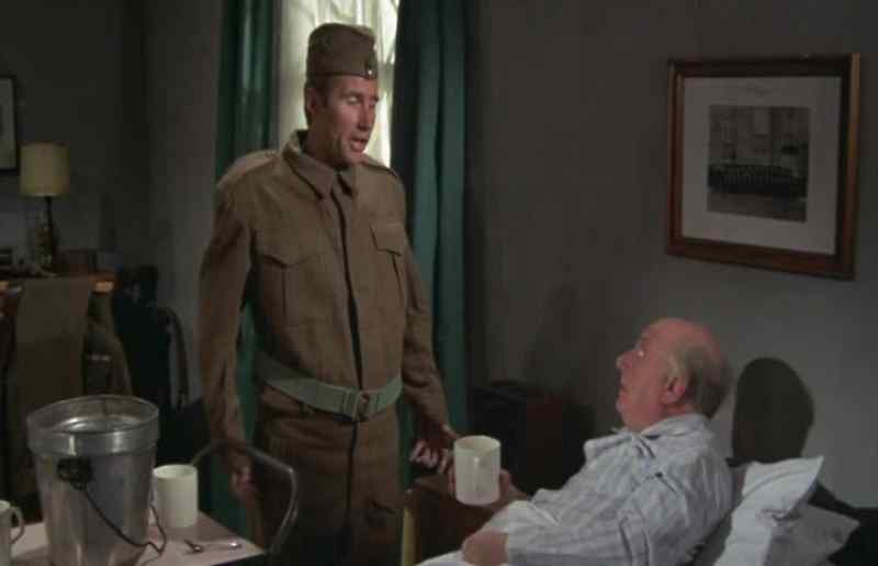 What are you standing there for, Milligan?