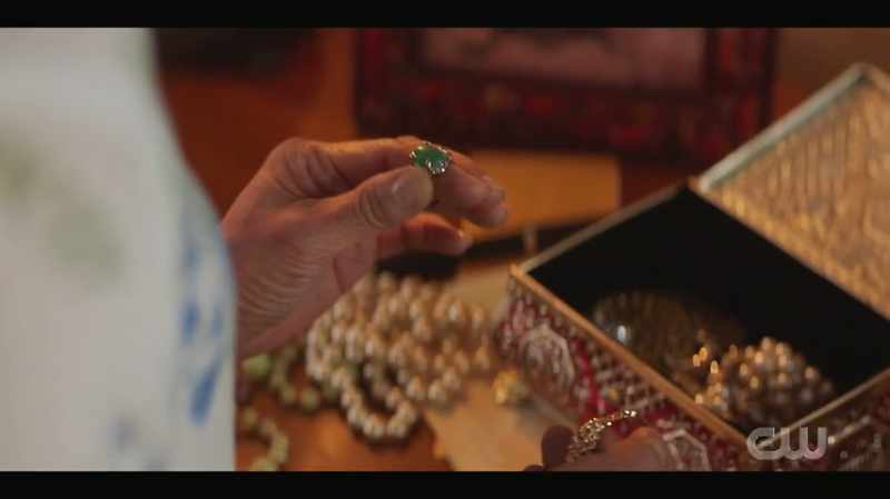 WHAT ARE YOU DOING WITH THE NECKLACE FROM BABA