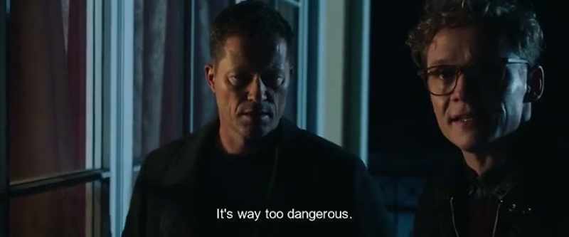 What could happen to me with two such competent agents around?