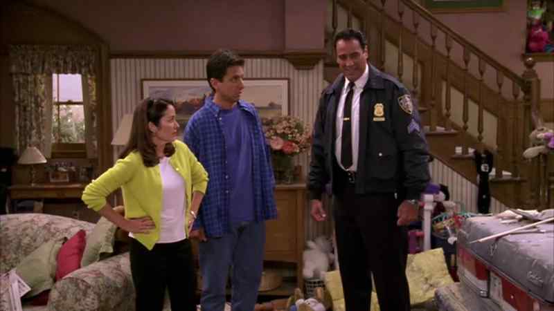 What, did they drive into the house?