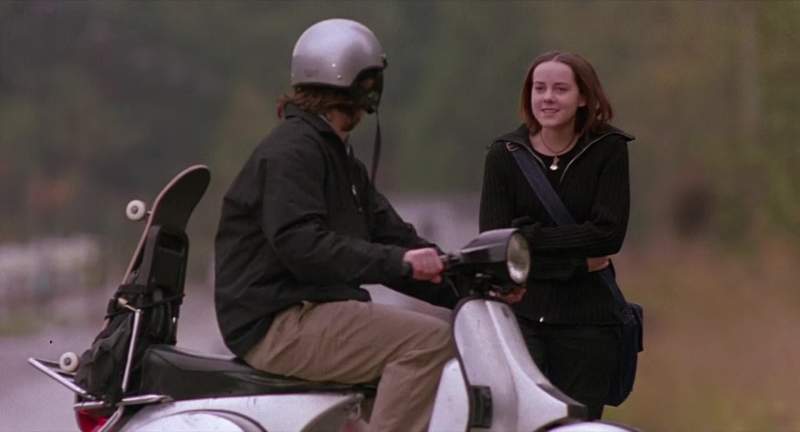 What did they send you to strap me on the back of your scooter