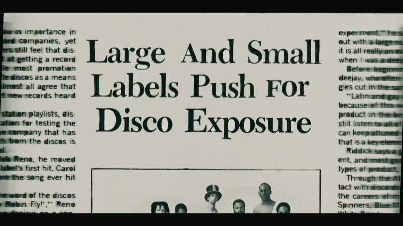 What disco music did do, is it opened the barriers