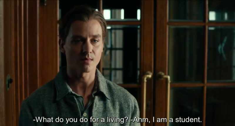 What do you do for a living? Ahm, I'm a student