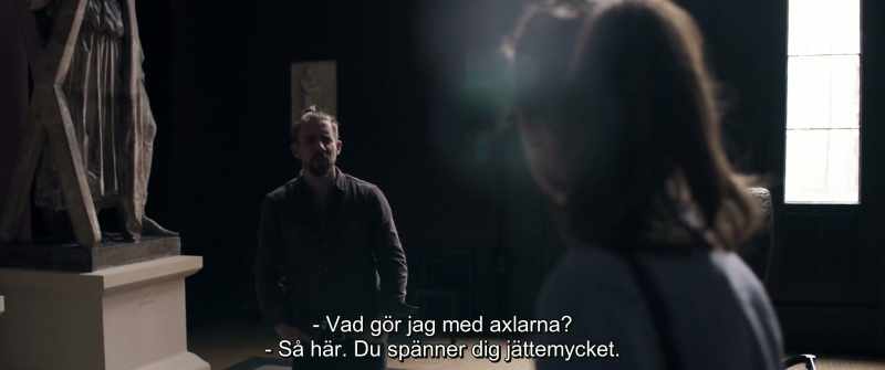 What do I do? - You get all tense, like this