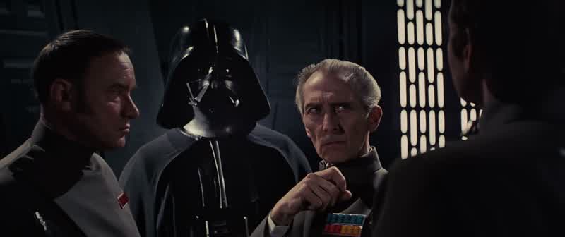 Perhaps she would respond to an alternative form of persuasionWhat do you meanI think it is time we demonstrated the full power of this stationSet your course for alderaan With pleasure