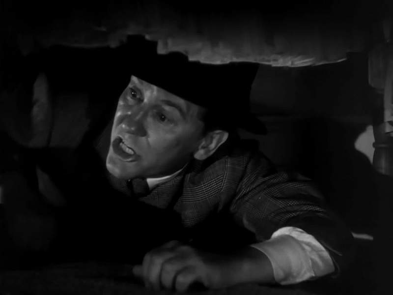 What do you think you're doing under this bed