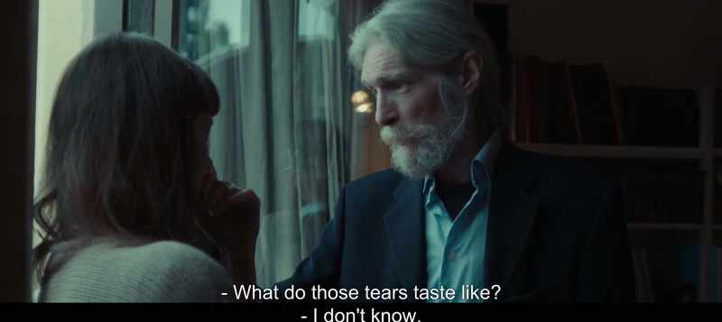 What do those tears taste like? - I don't know