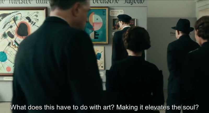 What does this have to do with art? How does it lift the soul?