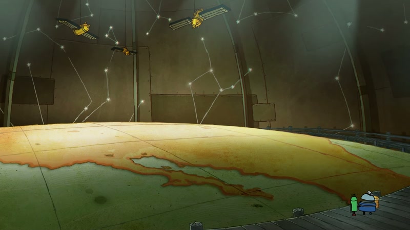 What does it look like? It's a giant map