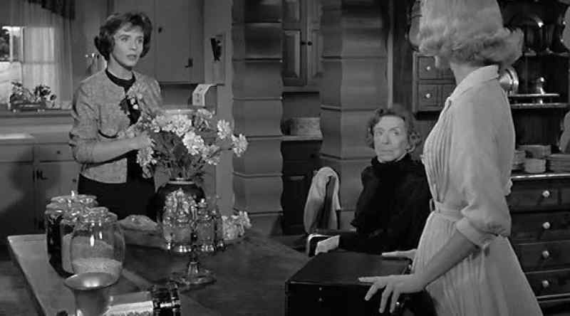 What does she want? - She's just saying goodbye