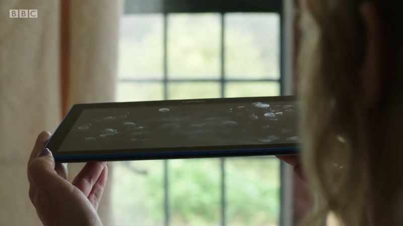 What you doing? Looking for fingerprints