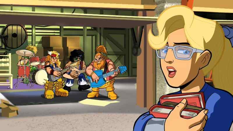What dorks these metal heads be