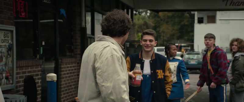 What, drinking a little milk. (chuckles)