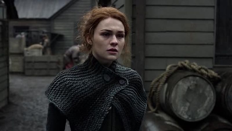 What d'ye want here, lassie?