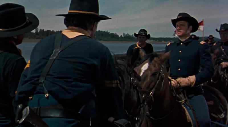 What happened sergeant? - Sioux major, they jumped us upriver