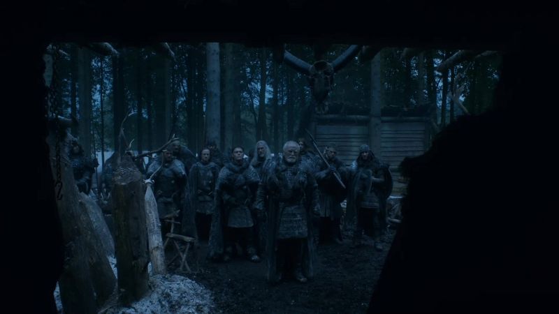 What have we here? Frozen crows?