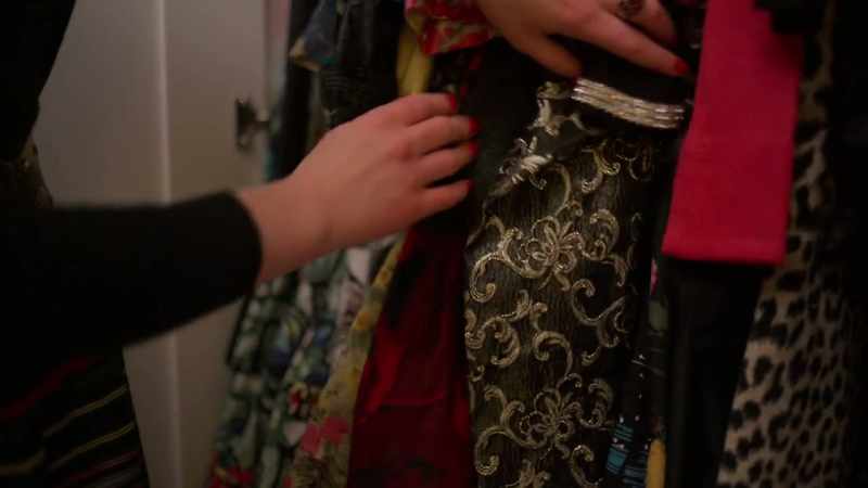 What I love about vintage clothes is you have to hunt for them