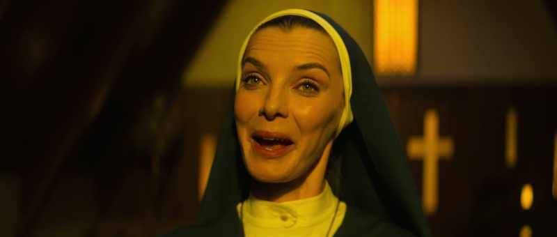 What? I was praying. Is there something you need, Sister?