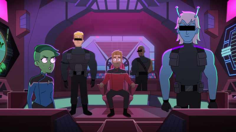 What I was saying was... - Oh, no, they're scanning!