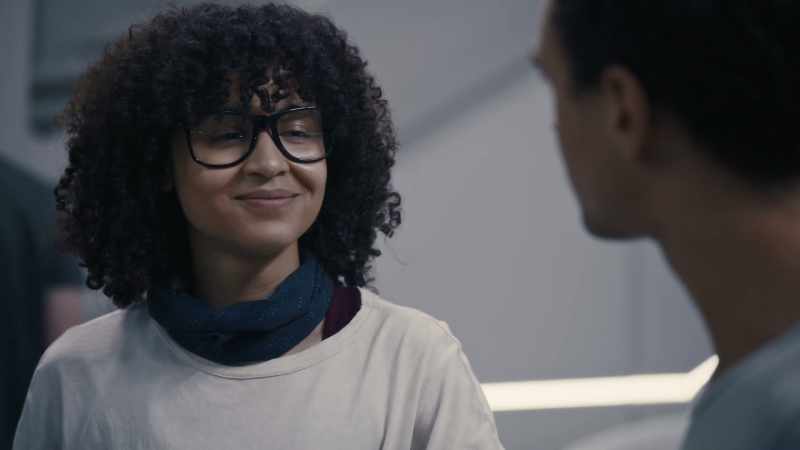 What I want to know is why is Lieutenant Brice flying the shuttle?