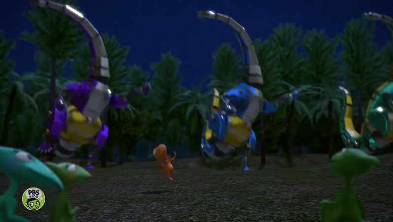 What if we move past the sauropods every time they step