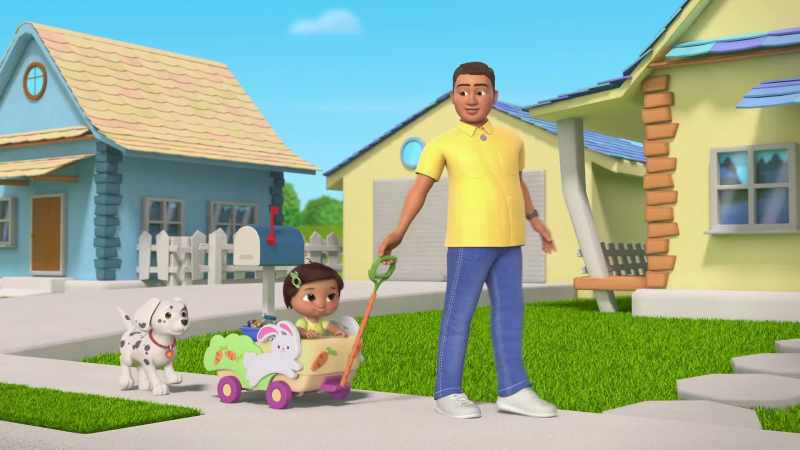 �� What is this sound when he picks up the trash? ♪