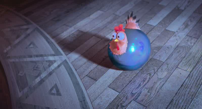 What is wrong with that chicken?