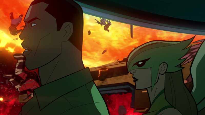 What was it that caused the war between Thanagar and Rann?