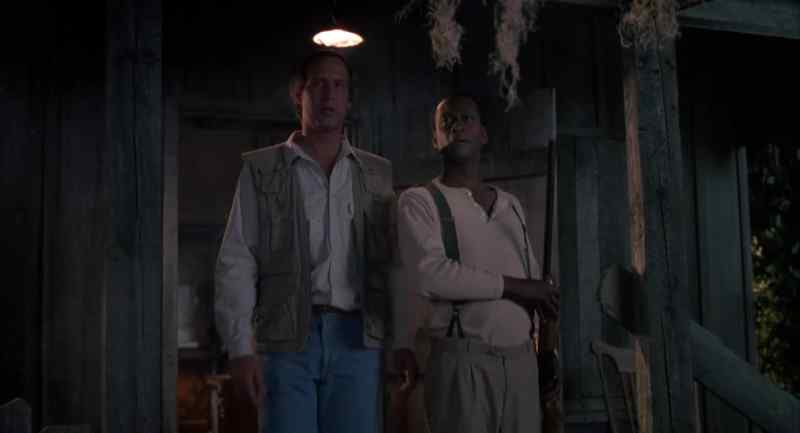 What was it? - I thought I saw somethin'