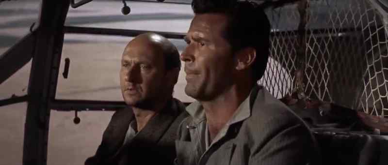What is it? Petrol? - l don't know. We're losing power