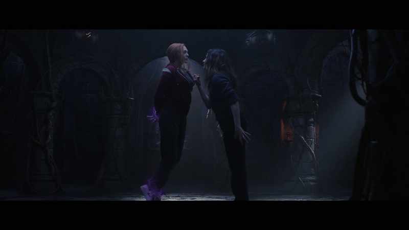 What was it you said to your not-brother? Hmm?