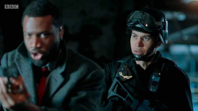 What is it, Sarge? Do you think we should call the bomb squad? Sh!