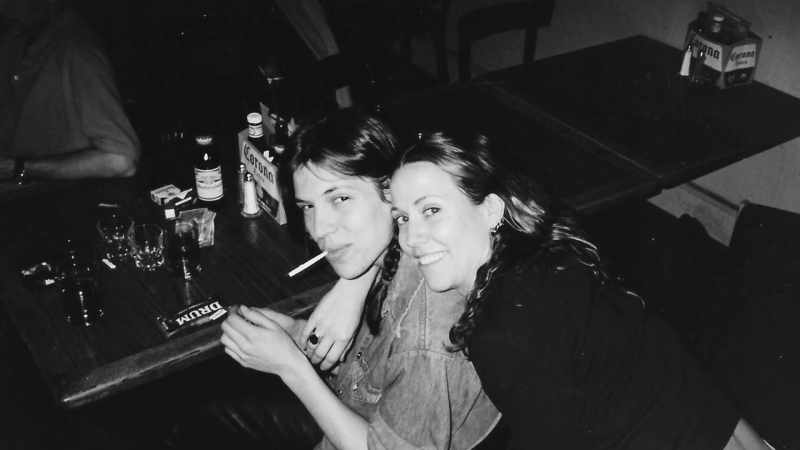 What was it for us two young women trying to duke it out?