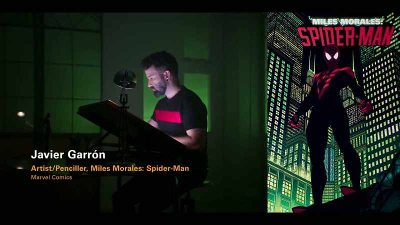 What Javier Garrón has been doing on Miles Morales: Spider-Man