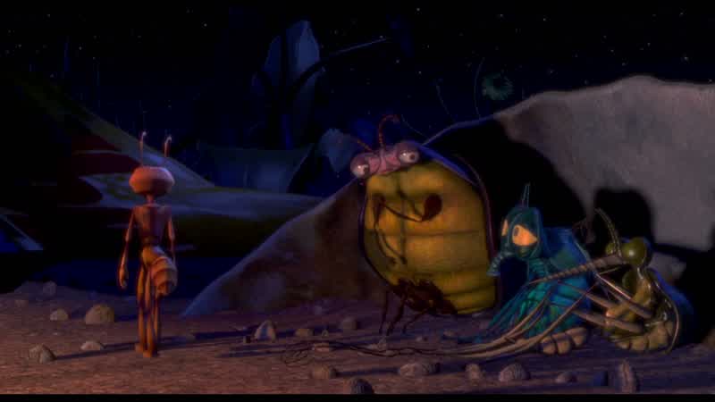 Mosquito What if like we're just these tiny little thingsand we're just like part of this whole other huge universethat's like so big we don't even know it existsLadybug Chuckles Man that is so deep