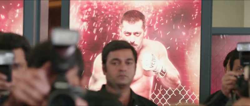 What makes this more exciting is that his wrestler is an Indian!