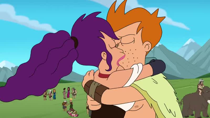 What orange-hair doing with homo sapien?