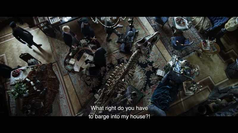What right do you have to barge into my house?!