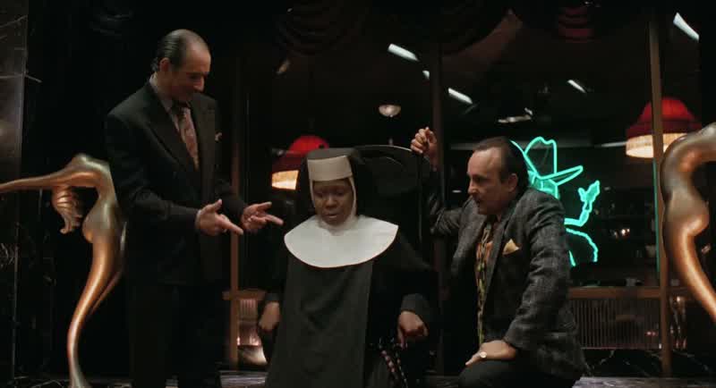 What is she doing Oh my God She's prayingLord I want you to forgive Willy and JoeyBecause they know not what they doThey're only doing what Vince told them to doBecause Vince is too chicken to do it