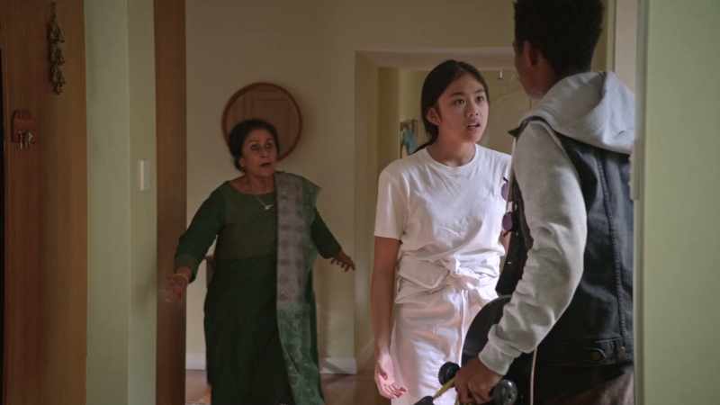 What if someone saw you? -[Dadi gasps]