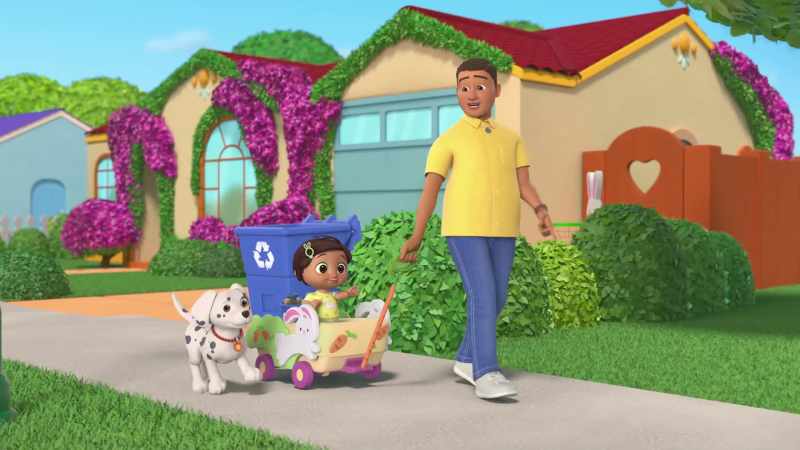 �� What sound does the garbage truck engine make? ♪