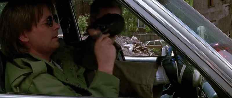 What is that? - It's a rubber gun. I got it from props